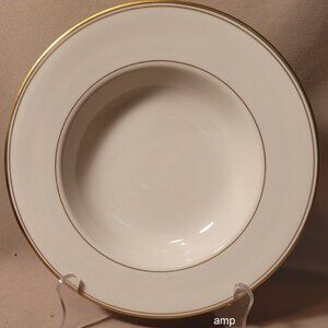 Franciscan Gold Band 301 Merced Rim Rim Soup Bowl 8 1/4" EXCELLENT w/ flaw